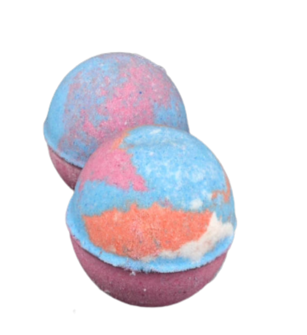 Summer Sun Juicy Lemonade Jumbo Bath Bomb with Shea Butter and Olive Oil for Moisturising Skin-0