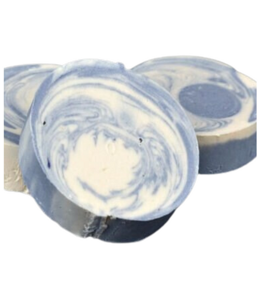 Handmade Cold Process Shampoo Bar with Driftwood and Rocksalt with Panthenol in a Travel Tin/Refillable Bar-0