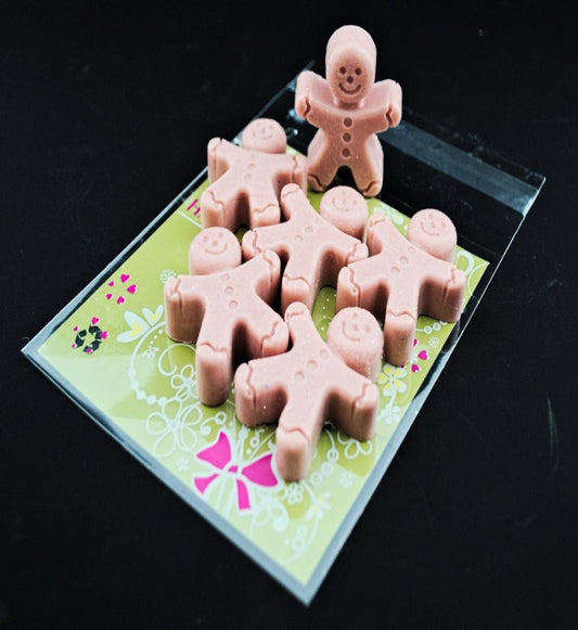 Scrumptuous Gingerbread Men Bag of Soap-0