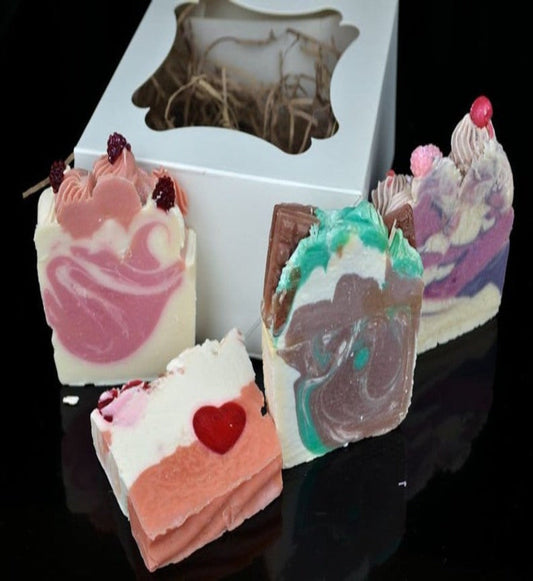 Pick and Mix Soap and Bath Bomb Gift Box 4 for £17 in a Gift Box including UK postage-1