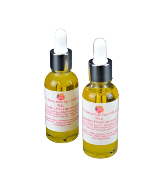 Luxury 100% Natural Face Serum for Problem and Acne Prone Skin with Jojoba and Vitamin E Oil with Lavender and Tea Tree Oils-0