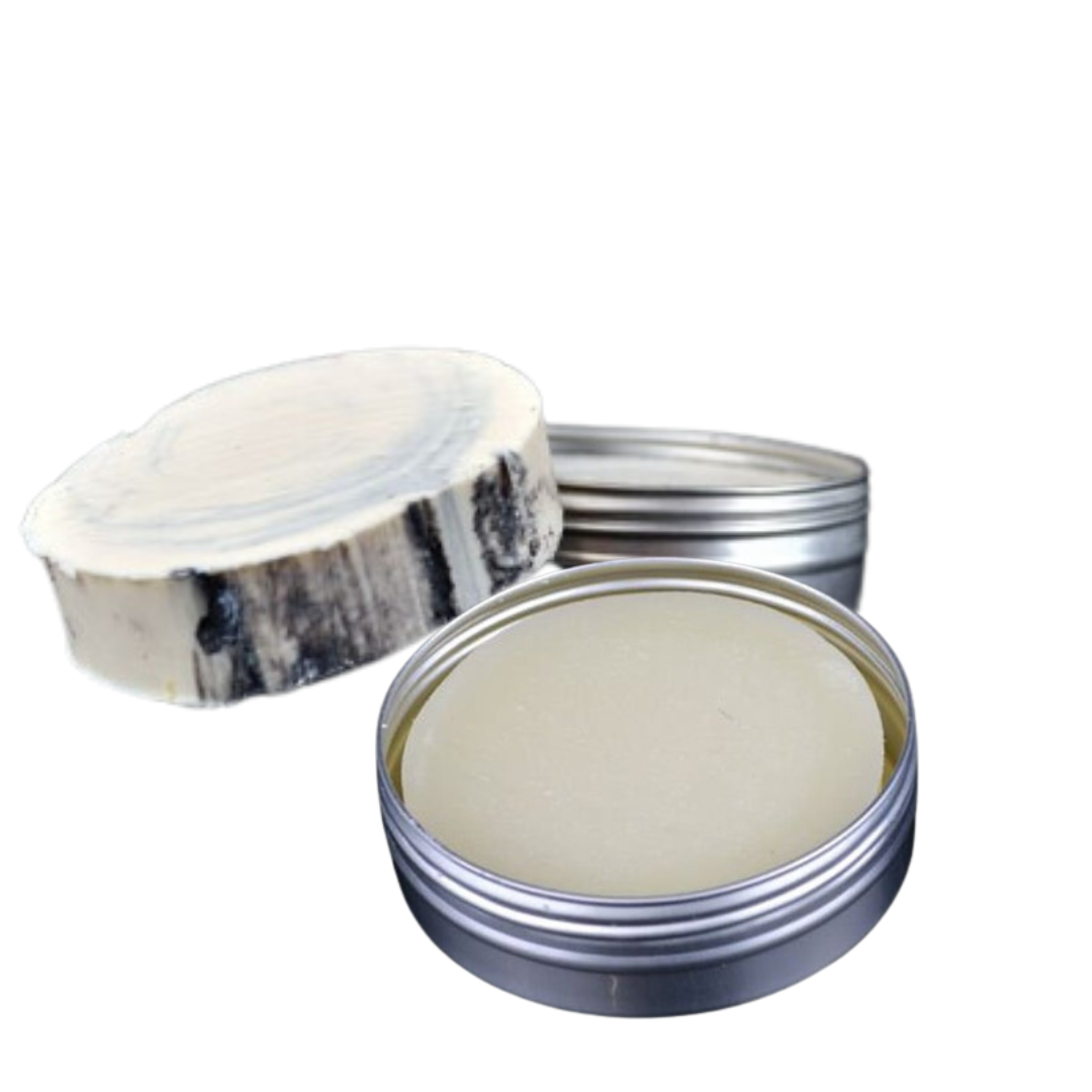 Handmade Cold Process Shampoo Bar with Oak Smoke and Embers with Panthenol in a Travel Tin/Refillable Bar-1