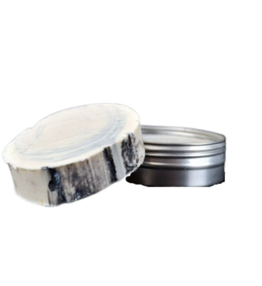 Handmade Cold Process Shampoo Bar with Oak Smoke and Embers with Panthenol in a Travel Tin/Refillable Bar-0