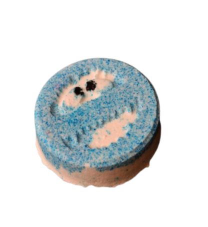 Yeti Snow Monster Bath Bomb in Ever-Rest Pink Lemonade Fragrance with Shea Butter and Olive Oil-0