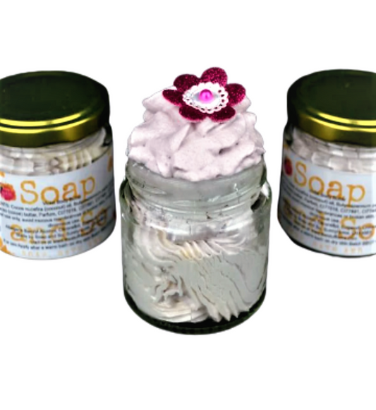 Parma Violet Whipped Luxury Body Butter with Cocoa, Shea Butter and Coconut Oil-0