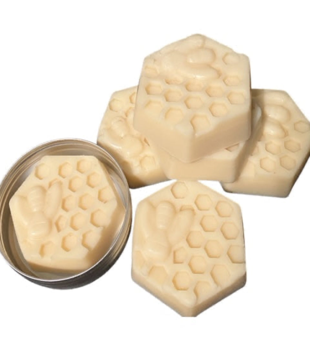 Solid Beeswax in Lemon Oil with Honey Shea and Cocoa Butter, Coconut Oil and Vitamin E-1